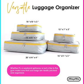 img 3 attached to 🧳 Optimal Organization: Packing Cubes for Efficient Travel Luggage