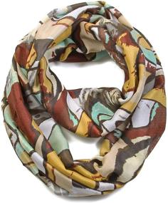 img 3 attached to 🧣 Stylish Infinity Scarf Collection: Scarfands Mixed Color Women's Accessories for Scarves & Wraps