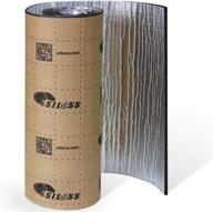 siless liner 314 mil 18 sqft aluminum foil finish sound deadening &amp; heat insulation closed cell foam - pe foam sound deadener for cars logo