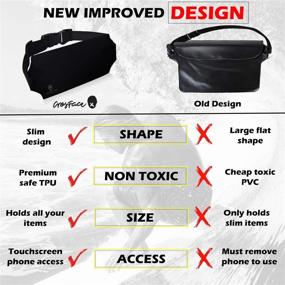 img 1 attached to CrosFace Universal Waterproof Waist Pouch: Ideal for Swimming, Snorkelling, Kayaking, and Travel - Fits iPhone 12/11/8/7/6/X/SE/XR/XS/Max, Samsung Galaxy S20/S10/S9/S8/Plus & More
