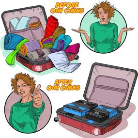 img 2 attached to 🌍 Travel Like a Pro: Discover PRO Packing Cubes and Accessories