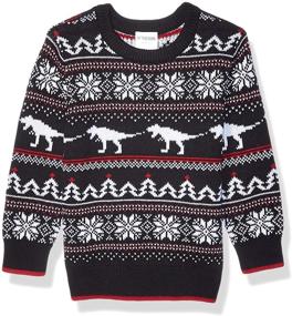 img 3 attached to 👕 Amazon Brand Skeleton Boys' Pullover Sweaters: Stylish and Comfortable Clothing