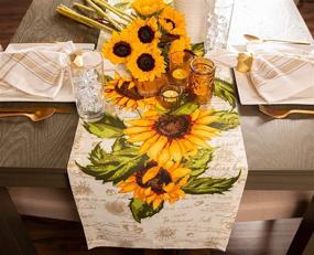 img 1 attached to 🌻 DII CAMZ11171 Sunflowers - Everyday Party Décor