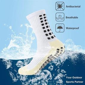 img 2 attached to ⚽️ Soccer Socks Football Basketball Sports: Optimal Performance and Comfort