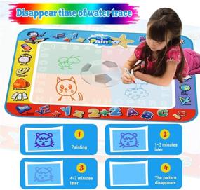 img 1 attached to 🎨 Alago Toddler Painting Set with Coloring Materials