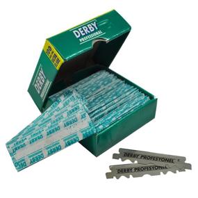 img 2 attached to 🪒 Pack of 500 Single Edge Razor Blades by Derby Professional for Straight Razor