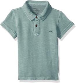 img 1 attached to 🌞 Рубашка Polo Quiksilver Boys' Everyday Sun Cruise Youth - Стильная и модная защита от солнца