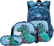 dinosaur backpack pencil elementary preschool logo