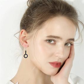 img 2 attached to 🍳 Quirky and Stylish TIANBANGSHI Funny Pan Fried Egg Drop Earrings – Ideal Kitchen Tableware-inspired Fashion Accessory for Women and Girls