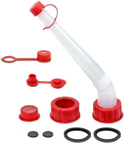 img 4 attached to 🔧 Ultimate Package Gas/Water Can Replacement Spout & Vent Kit by CM Concepts