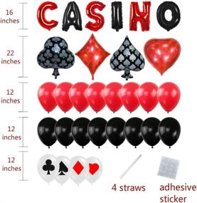 img 3 attached to 🎰 TOYFUL's Ultimate Casino Party Decorations Set: Las Vegas Themed Casino Night Favors and Supplies