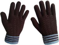 🧤 lethmik men's winter gloves with thicker lining - enhanced accessories for cold weather logo