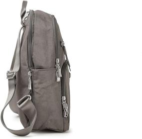 img 1 attached to 🎒 Explore in Style with the Baggallini Collection Explorer Backpack Sterling