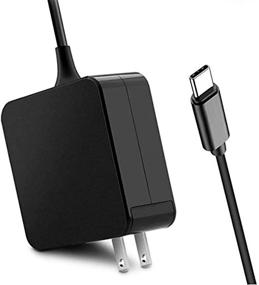 img 4 attached to 💡 Universal USB C Laptop Charger, 61W/65W Type C Power Adapter for Mac Book Pro, Dell, HP, Thinkpad, ASUS, Acer, Huawei Matebook, and More Laptops or Smartphones with USB C