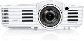 img 4 attached to 📽️ Optoma EH200ST Full 1080p 3D Short Throw Projector - 3000 Lumens, 20,000:1 Contrast Ratio, MHL-Enabled HDMI Port (White)