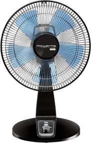 img 4 attached to Rowenta VU2631 Turbo Silence Table Fan: Powerful 4-Speed Portable Fan with User-Friendly Turn Dial