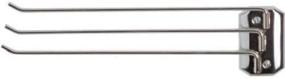 img 4 attached to 🔧 Maximize Kitchen Space with Decko #38190 Swing Arm Towel Rack, Chrome