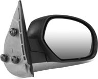 dna motoring oem mr gm1321325 right passenger power heat side mirror 07-14 silverado sierra logo