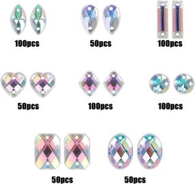 img 2 attached to Rhinestones Crystal Flatback Clothing Decorations