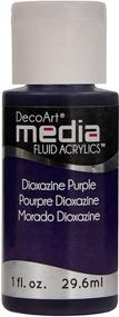 img 1 attached to DecoArt Acrylic 1 Ounce Dioxazine Purple