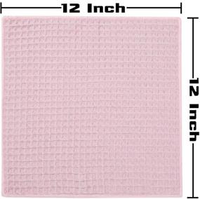 img 3 attached to 🧽 GM Home 6 PCS Waffle Weave Microfiber Cleaning Cloths: Ultra Absorbent & Fast Drying Dish Clothes for Kitchen and Dishes, Premium Quality!