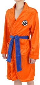 img 3 attached to 🛀 Goku Bathrobe Characters: Orange Men's Clothing for Better SEO