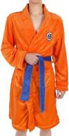 🛀 goku bathrobe characters: orange men's clothing for better seo logo