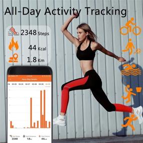 img 3 attached to 🏋️ Ultimate Fitness Tracker: Smart Watch with Body Temperature, Heart Rate & Blood Pressure Monitoring, Sleep Health Monitor, Pedometer & Step Calorie Counter - Activity Tracker for Kids, Women & Men