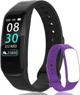 🏋️ ultimate fitness tracker: smart watch with body temperature, heart rate & blood pressure monitoring, sleep health monitor, pedometer & step calorie counter - activity tracker for kids, women & men логотип