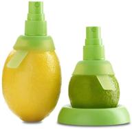 citrus sprayer lemon lime, set of 3 pieces, in 8cm & 10.5cm sizes, with holder plate, screw lock and pump top logo