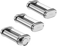 🍝 enhance your culinary skills with the kitchenaid 5ksmpra pasta sheet roller and cutter set - ideal 3-piece accessory for kitchenaid stand mixers logo