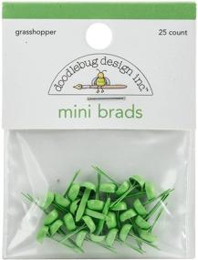 img 1 attached to DOODLEBUG BRADS 078 Mini Brads Grasshopper
