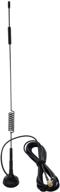 📡 shopcorp gsm omni directional spring antenna - sma male connector, 3ft cable, magnetic base - 3g 4g lte bands, 12dbi gain, 698-960/1710-2700mhz logo