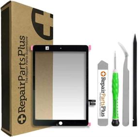 img 4 attached to Premium Repair Kit for iPad 7th & 8th Gen (2019, 2020) Screen Replacement - Glass Digitizer Kit + Adhesive - Space Gray (Black)