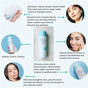 img 1 attached to 💦 Bl'eau Glacial Mineral Toner - Hydrating Pore Reducing Toner for Oily Skin and All Types – Soothing Cleanser, Lightweight Rejuvenating, Refreshing – Made in Canada. 115 ml ℮ 3.9 fl. oz.