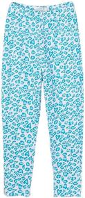 img 1 attached to ToBeInStyle Girls Shape Cotton Leggings Girls' Clothing
