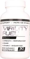💪 optimized virility fuel - 90-count energy and stamina complex, enhances test levels with horny goat weed, tribulus terrestris, maca root - made in usa logo