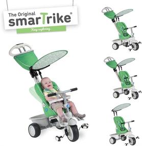 img 4 attached to Smart Trike Recliner Tricycle Green