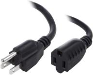 edragon 3ft (1m) 16awg (power extension cord) power extension cable 3 feet (1 meters) 3 conductor (nema 5-15p to nema 5-15r) 13 amp power cable ed652504 (3 pack) логотип