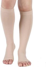 img 4 attached to Compression Graduated Stockings Pregnancy Varicose