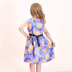 img 2 attached to 🌸 Sunny Fashion Girls Dress: Floral Fashion for Flower Girls' Clothing