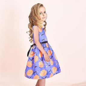 img 3 attached to 🌸 Sunny Fashion Girls Dress: Floral Fashion for Flower Girls' Clothing