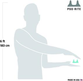 img 2 attached to Инструмент для расслабления мышц PSO-Mini и переносной персональный массажер для самомассажа - Мини-инструмент для массажа глубоких тканей - Ночной черный: Разблокируйте конечное облегчение мышц