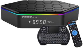img 4 attached to Enhanced Performance and Convenience: EASYTONE T95Z Plus Android TV Box 3GB 32GB with Dual-Band Wi-Fi, Octa-Core Processor, and Wireless Backlit Keyboard Remote