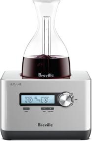 img 3 attached to 🍷 Breville Electric Decanter BWD600SIL Sommelier - Brushed Stainless Steel