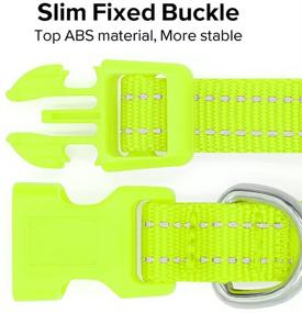 img 3 attached to 🐾 BSEEN XS LED Dog Collar: Rechargeable & Adjustable Light-up Collar for Small Dogs & Cats