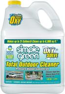 🌿 powerful 1 gal. simple green oxy solve total outdoor pressure washer cleaner - ultimate cleaning solution! logo