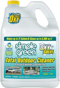 img 4 attached to 🌿 Powerful 1 Gal. Simple Green Oxy Solve Total Outdoor Pressure Washer Cleaner - Ultimate Cleaning Solution!