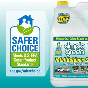 img 2 attached to 🌿 Powerful 1 Gal. Simple Green Oxy Solve Total Outdoor Pressure Washer Cleaner - Ultimate Cleaning Solution!