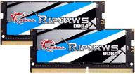 g.skill ripjaws series 64gb (2 x 32gb) 260-pin so-dimm pc4-25600 ddr4 3200 cl22-22-22-52 1.20v dual channel memory - f4-3200c22d-64grs логотип